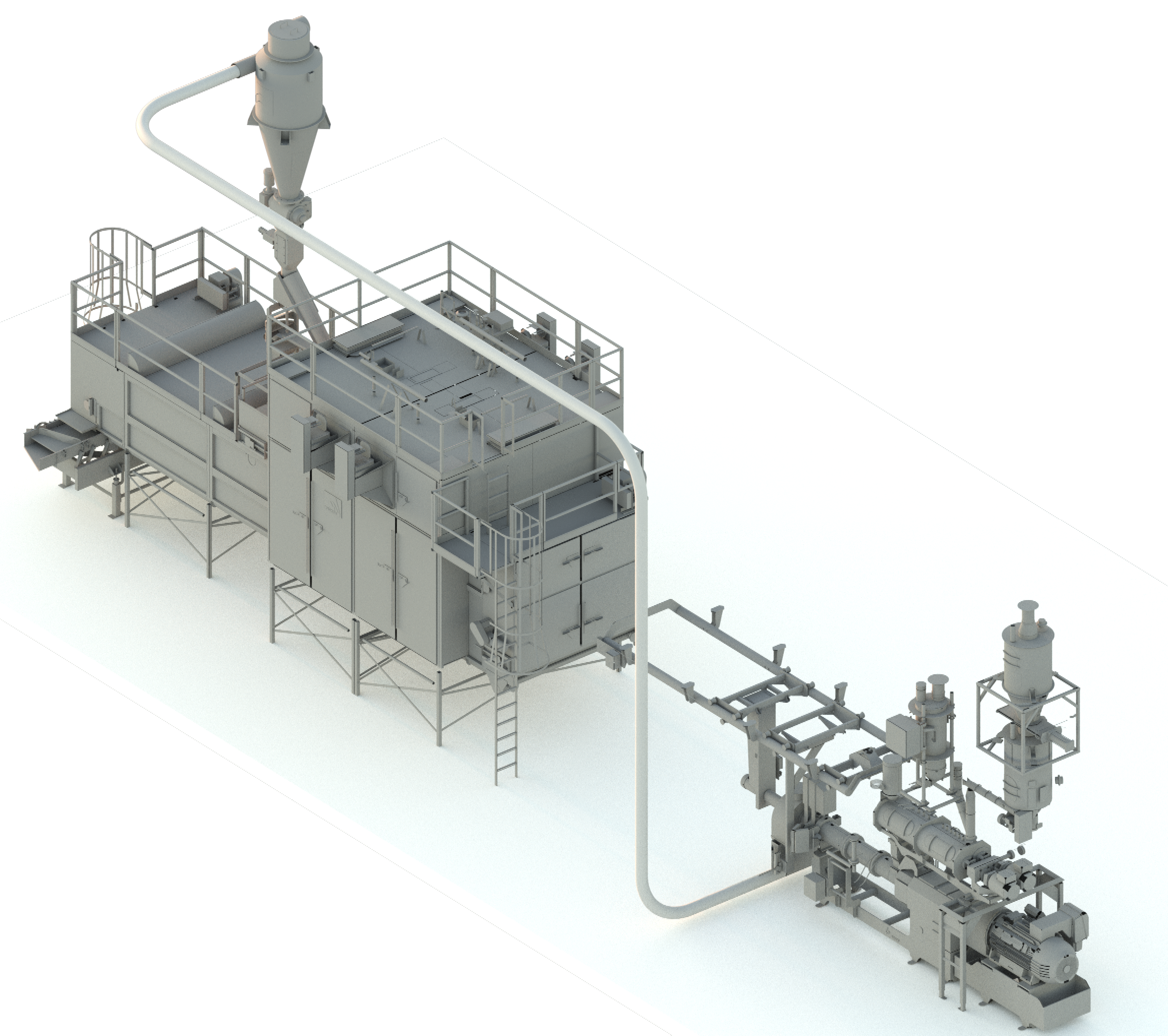 3D layout of plant